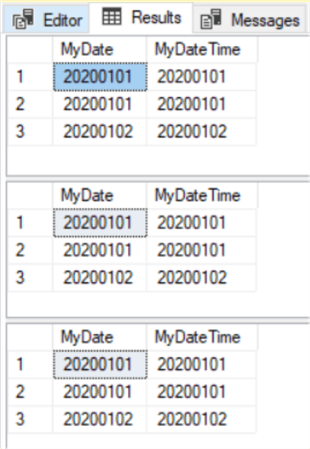 Convert Dates to Char.