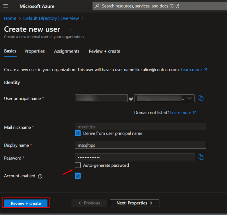 Basic Settings for New Users.