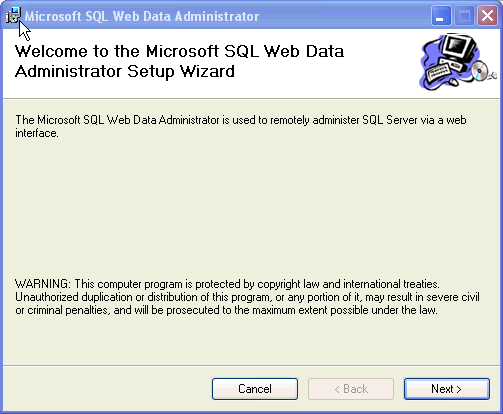 MicrosoftSQLWebDataAdministrator 1