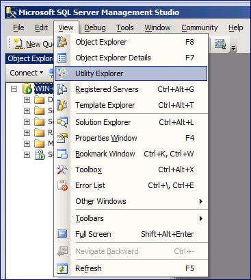 Open SQL Server Management Studio 2008 R2