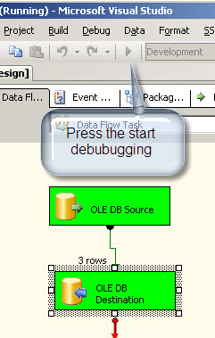 Run the SSIS package