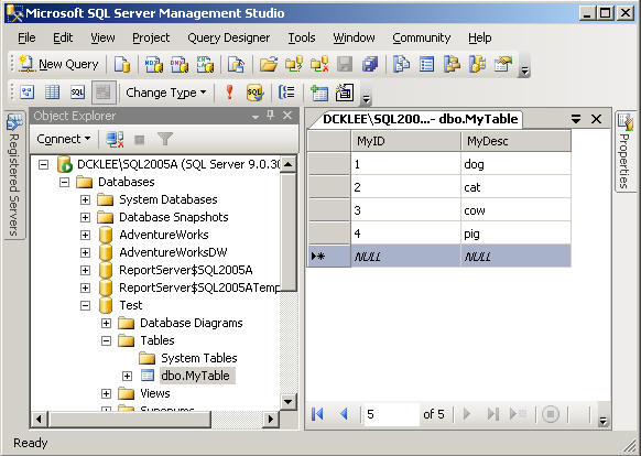 Insert Into From Another Table Sql Server 2005