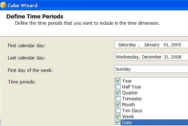 define time periods