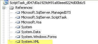ssis script task system.xml