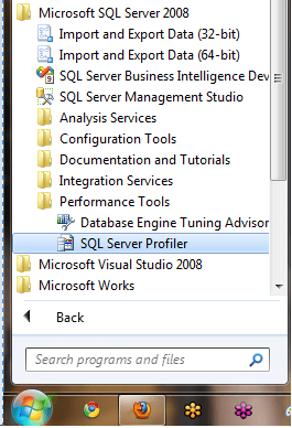 From the start menu go to all programs, under SQL Server 2008 program menu