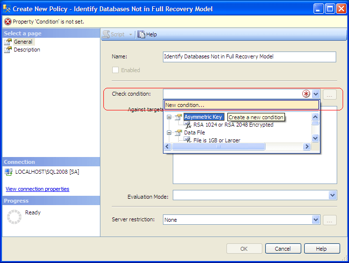 Connect to a SQL Server 2008 Instance using SQL Server 2008 Management Studio and expand Management