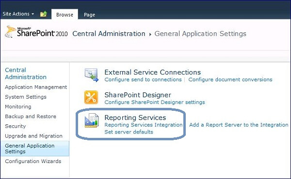 Click Reporting Services Integration 
