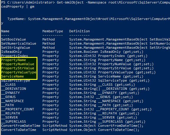 one of the best things that PowerShell offers is the ease in finding out what information can be returned from an object
