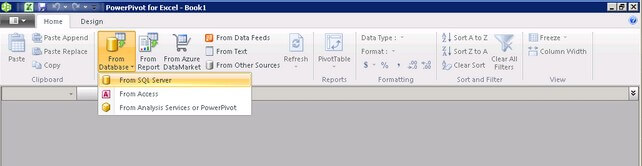 importing data from a sql server database