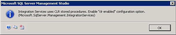 enable clr for a sql server instance