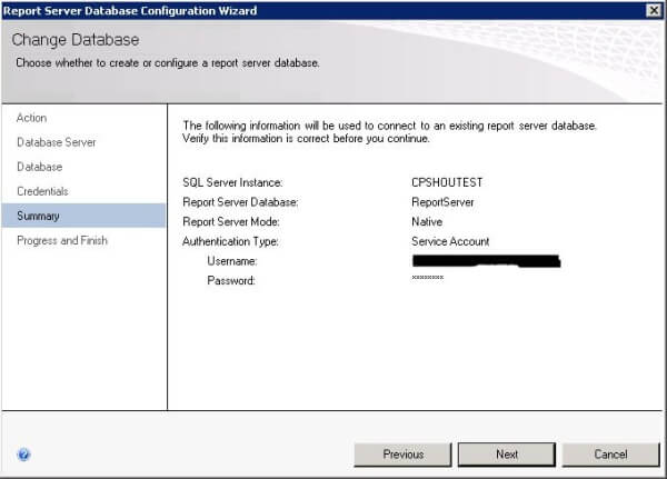 Reporting Services Configuration Manager