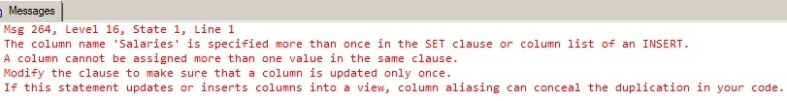  Modify() also cannot be used more than once within the same UPDATE statement