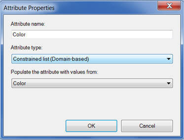 Attribute Properties for MDS in the Excel add-in 