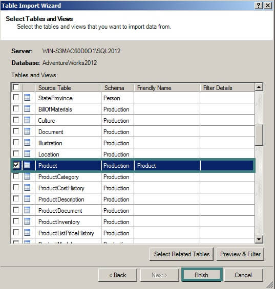 Add more tables in PowerPivot