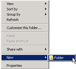 Windows Explorer - Create the exact directories