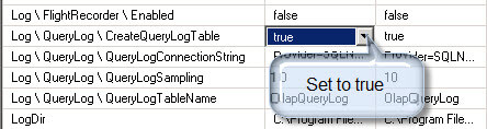 make sure that the option Log \ QueryLog \ CreateQueryLogTable is set to true