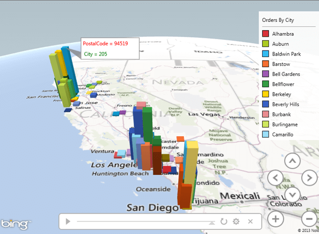 You can also add charts, annotations and textboxes to the maps to make it more presentable