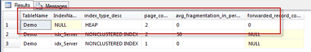 If adding a clustered index is not an option, use ALTER TABLE tablename REBUILD