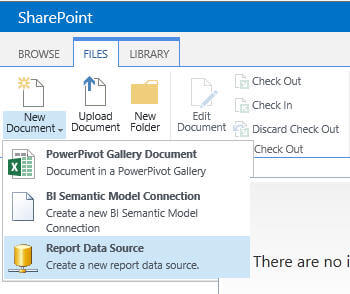 create a "PowerPivot Gallery Document", "BI Semantic Model Connection" and "Report Data Source" 