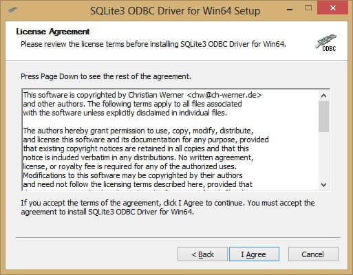 Configuring the correct driver is sometimes the most difficult part