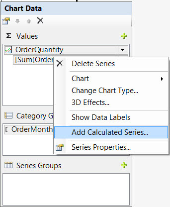 Adding a calculated series