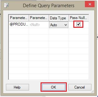 Define Query Parameter Value