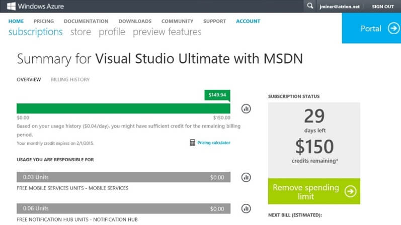 MSDN Ultimate License