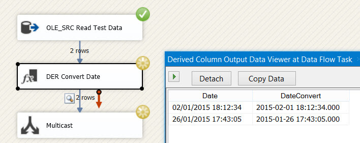 SSIS can incorrectly convert date time in European format