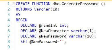 Function declaration and variables
