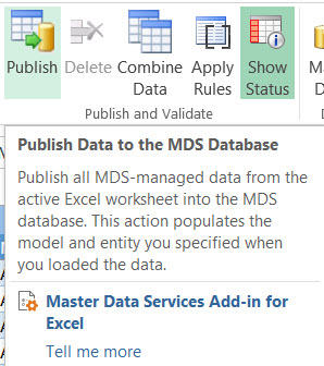 publish data