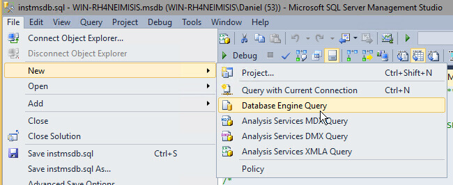 Connecting With SQL Server Management Studio.
