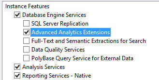 Advanced Analytics Extensions
