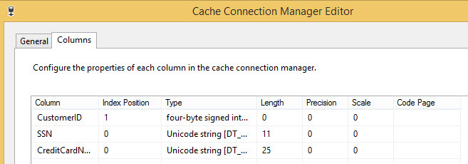 Cache connection manager