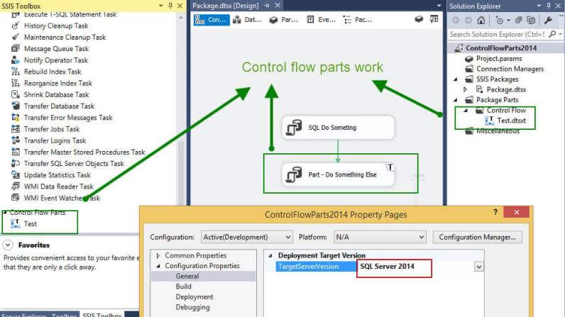 SQL Server 2016 Control Flow Parts Available for SQL Server 2014 SSIS Packages