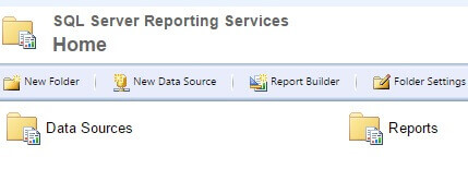 SQL Server Reporting Services Folders