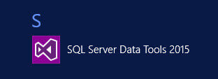 Open SQL Server Data Tools to begin the data import