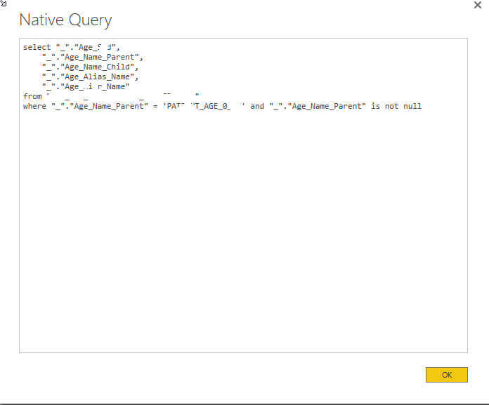 Native Query functionality is not just available for SQL Server
