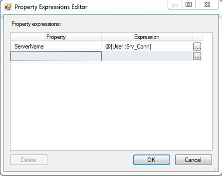 SSIS Property Expressions Editor