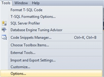 Check Plug-in installation in SSMS at Tools then Options