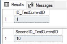 SELECT IDENT_CURRENT for two SQL Server tables