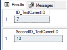 SELECT IDENT_CURRENT() for current table