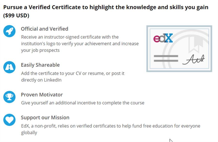 Verified Certificate