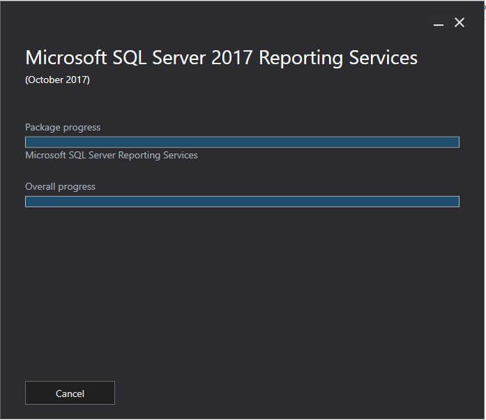 SQL Server Reporting Services- installation of  reporting services