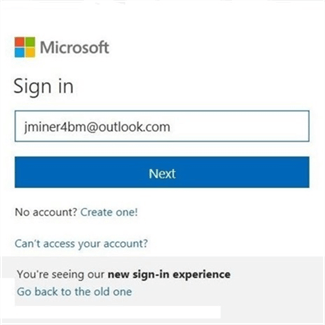 New Sign In Dialog Box - User Name - Description: The Add-AzureRmAccount prompts you for a user name and password.