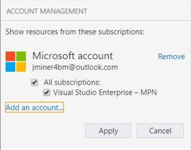 Azure Storage Explorer - Confirm Action - Description: Do you really want to add this account?