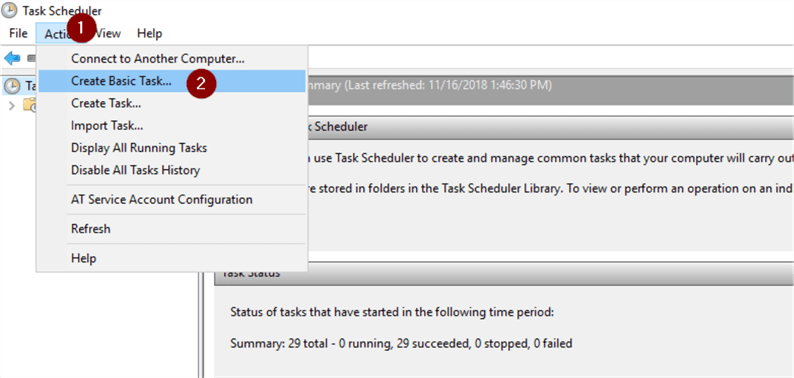 task scheduler 
