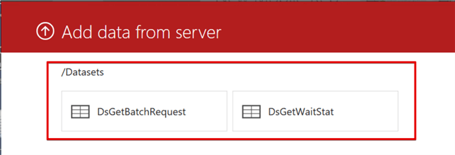 add data from server