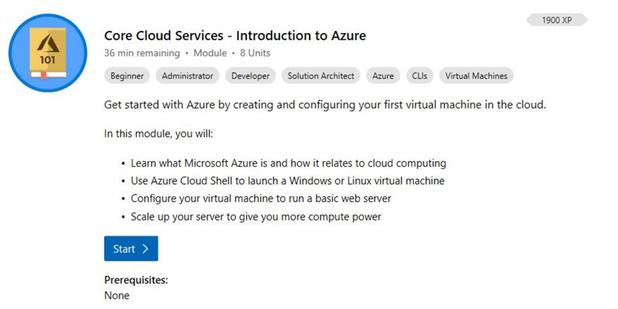 microsoft learn introduction to azure