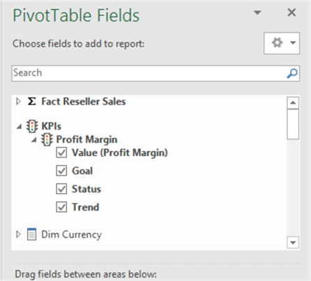 Excel PivotTable Fields