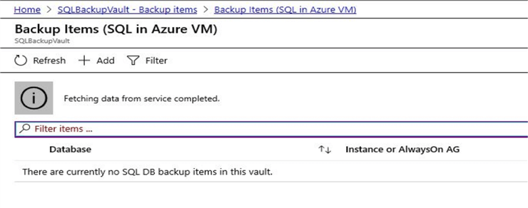 azure recovery services backups